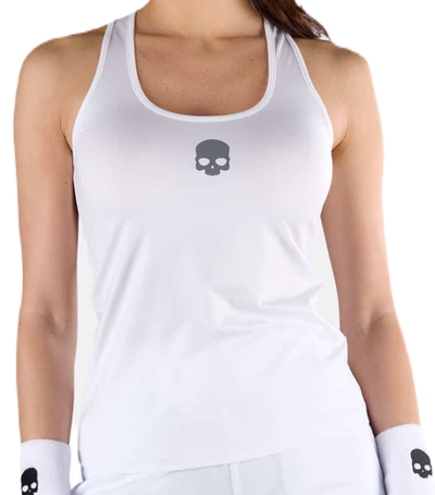 Женский топ теннисный Hydrogen Tech Tank Top - white