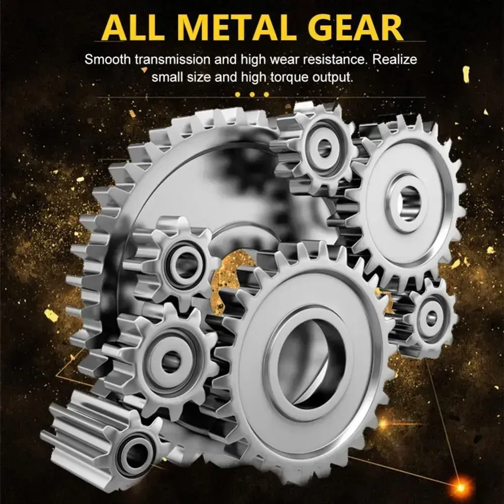 8 конические зубьев RS550 3000RPM DC 21V мотор Подходит для отвертки, бензопилы