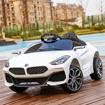 Детский электромобиль "BMW Z4" белый