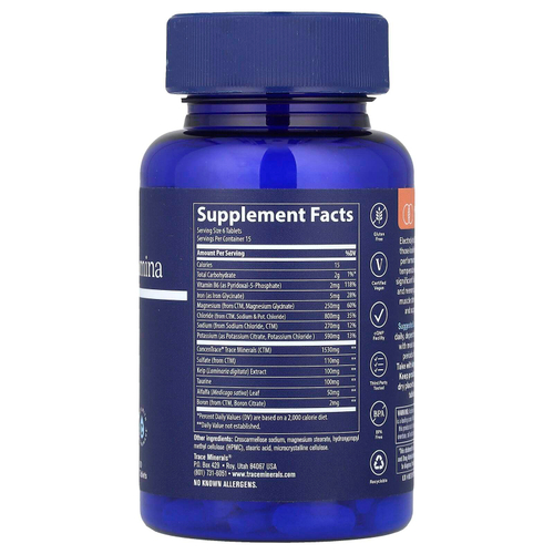 Trace, Electrolyte Stamina, 90 таблеток