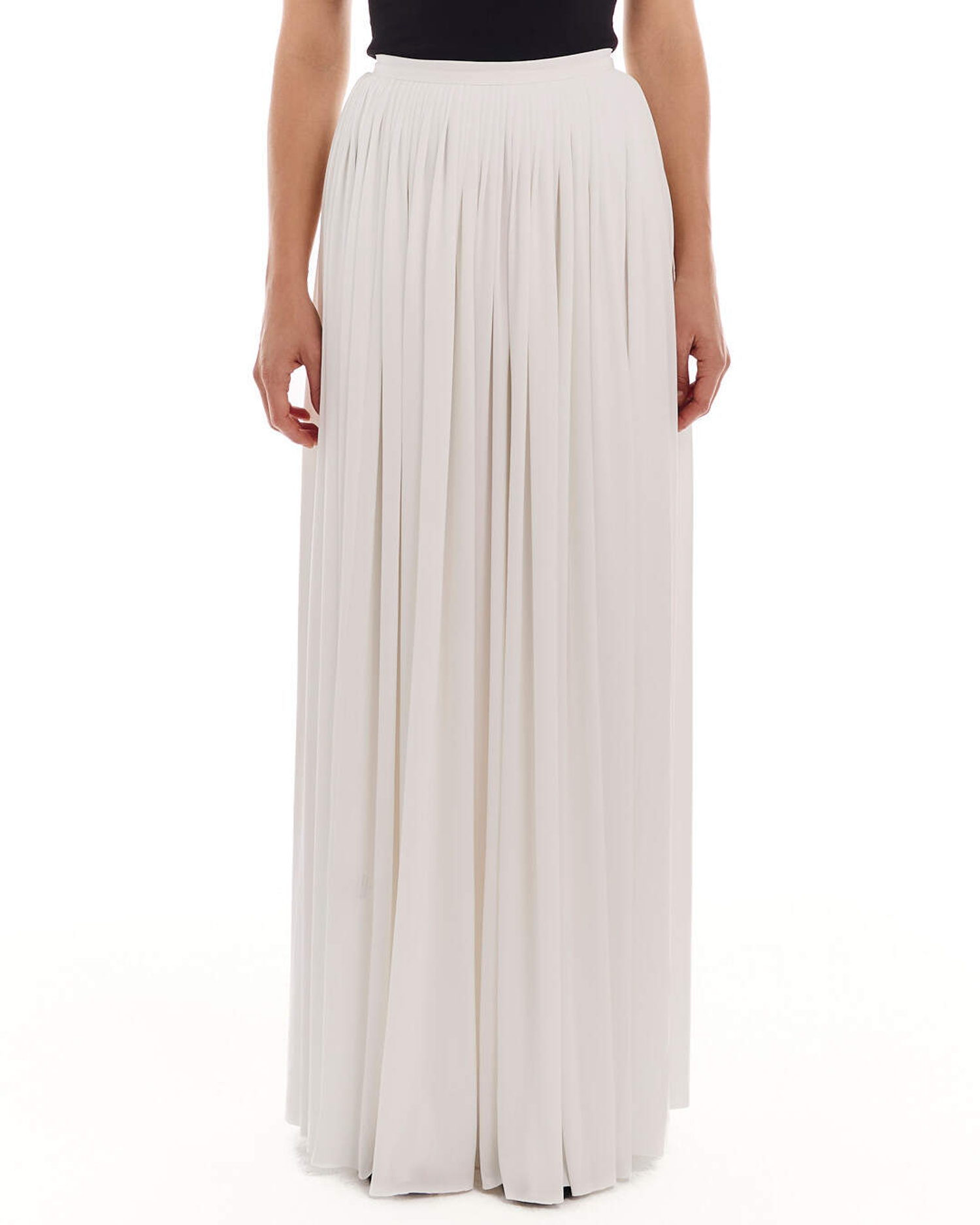 Юбка джерси айвори