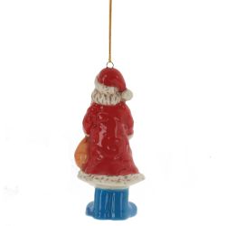 GAEM Фигурка декоративная подвесная "Дед Мороз", L5,5 W4,5 H11 см, 2в.