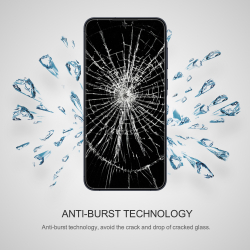 Защитное закаленное стекло от Nillkin для Samsung Galaxy A55 5G, серия CP+PRO Anti-Explosion Glass Screen Protector