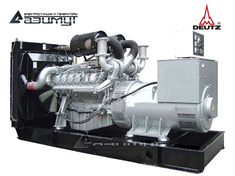 Дизельный генератор Азимут АД-600С-Т400-1РМ6C Deutz