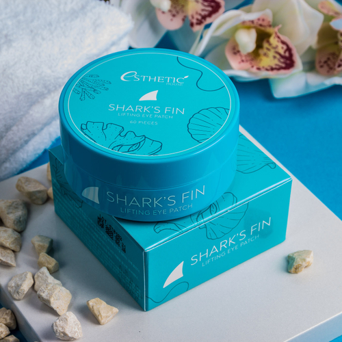 Гидрогелевые патчи с экстрактом плавника акулы Esthetic House Shark's Fin Lifting Eye Patch