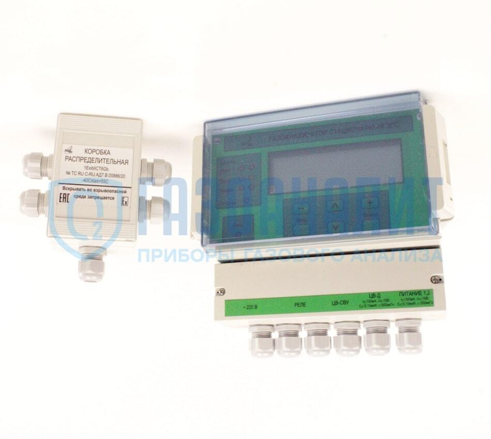 ЭГС газоанализатор взрывозащищённый многоканальный стационарный