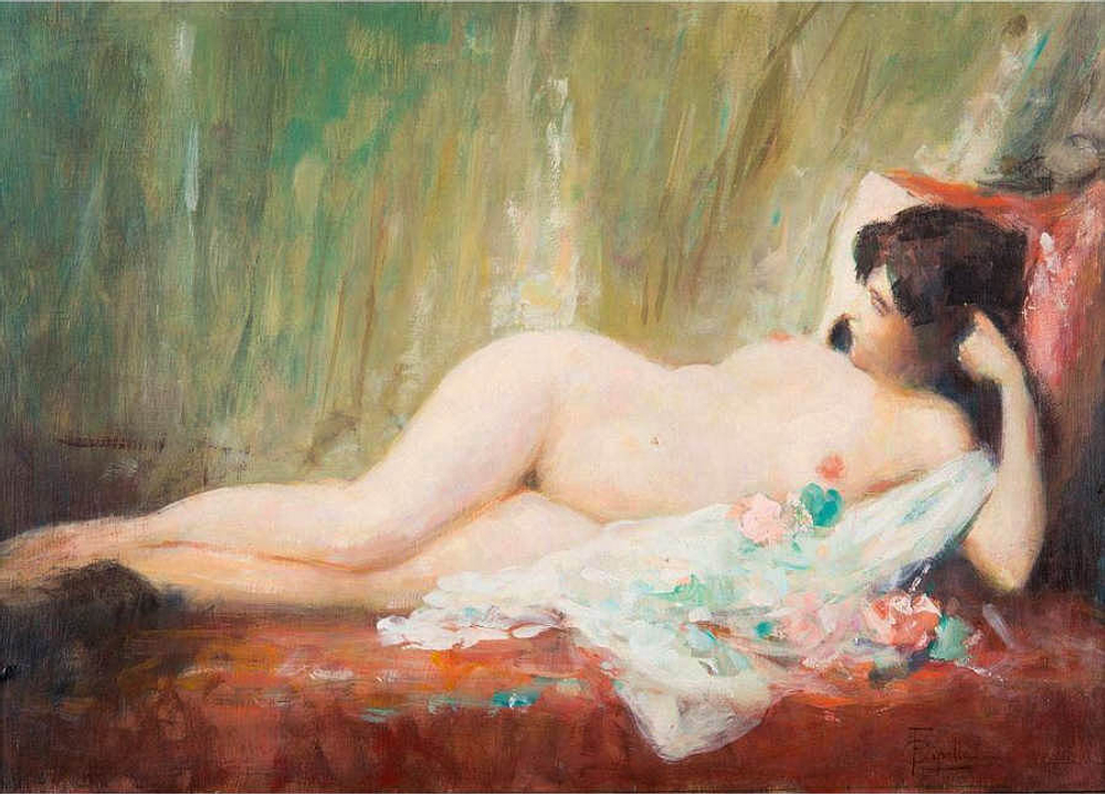 Fabio Cipolla (1854-1935) - эротическое искусство итальянского художника