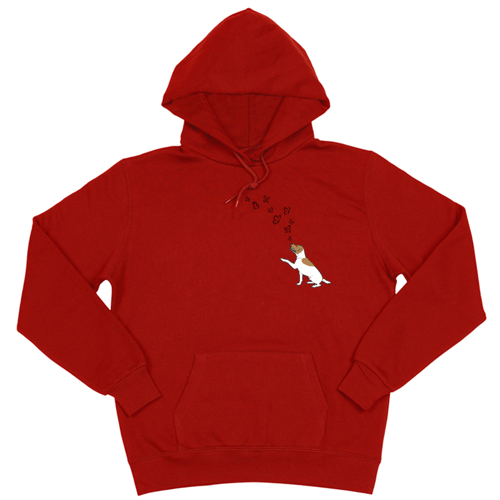 Толстовка "Джек Рассел и бабочки"