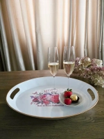 Поднос металлический