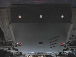 Защита картера и КПП Sheriff для Honda Fit II (GE/GP) 2007-2013 арт.09.1652