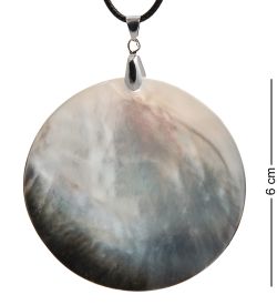 ШК-55/216-A Кулон из перламутра «Королева Аммонит»