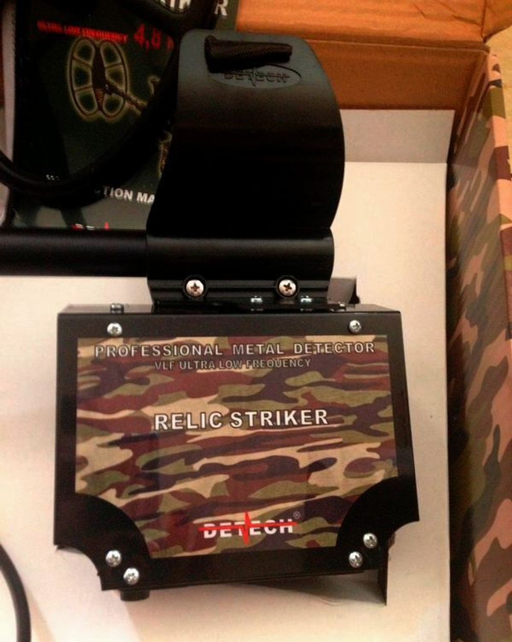 Металлоискатель Detech Relic Striker