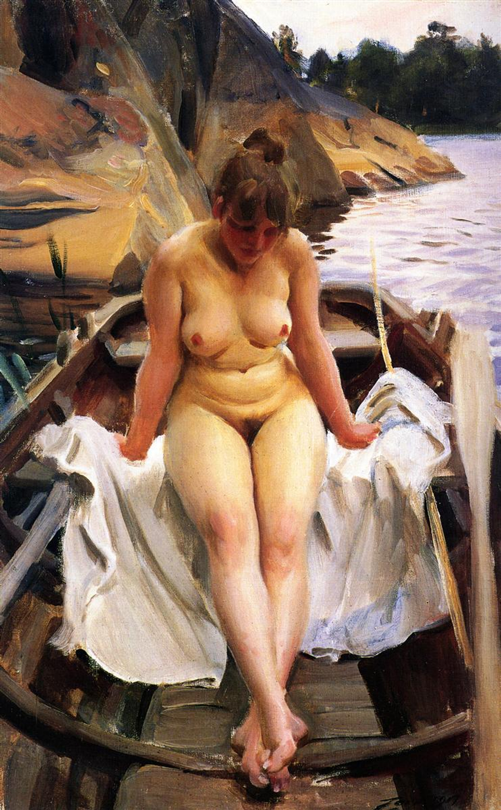 Anders Zorn - эротическое искусство художника Андерса Цорна. 16+