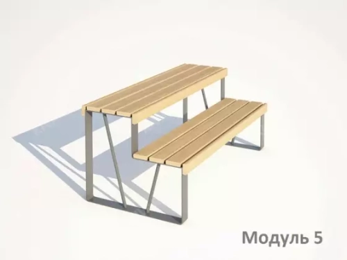 Скамейка «Фестиваль» Модуль 5