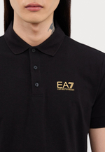 EA7 Emporio Armani Футболка-поло - Чёрный