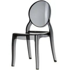 Стул Elizabeth прозрачный черный