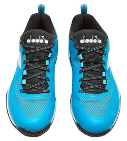 Теннисные кроссовки Diadora Blushield Torneo AG - blue jewel/white/black - White Black Blue Бирюзовый