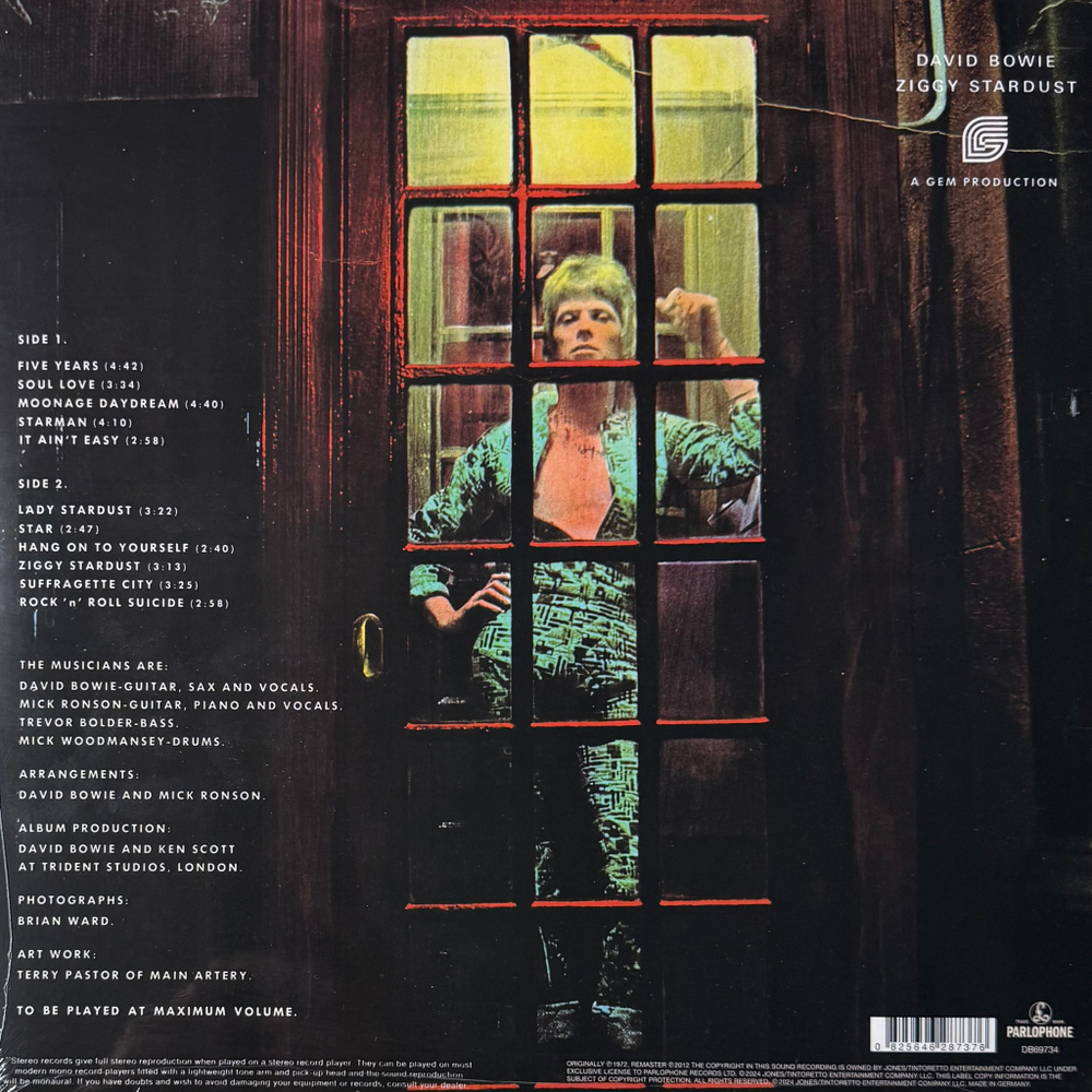 David Bowie ‎– The Rise And Fall Of Ziggy Stardust And The Spiders From Mars (Германия 2024г.)