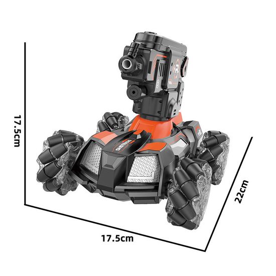 Стреляющий дрифт-танк  Stunt SHOOTING Car 360° на Р/У 2.4GHz (стреляет водой)
