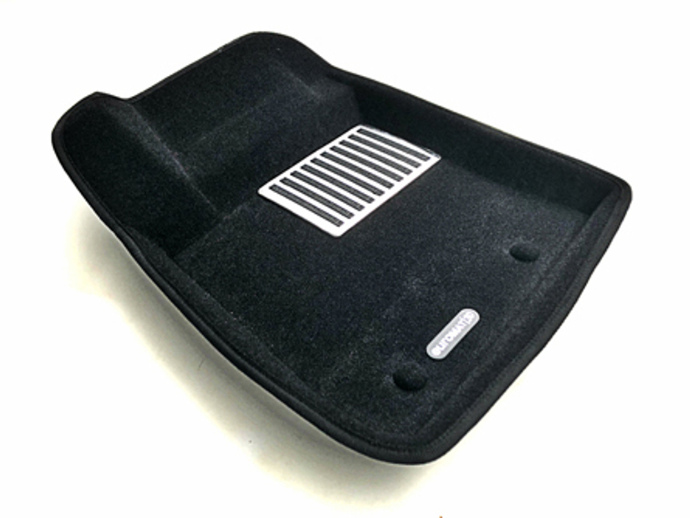 Коврики салона для FORD Fiesta (2010-) / Ecosport (2014-) Euromat 3D Lux черные. Арт. EM3D-002213