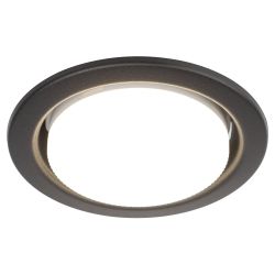 Встраиваемый светильник под лампу GX53 ЭРА KL35 SBK (к) черный матовый