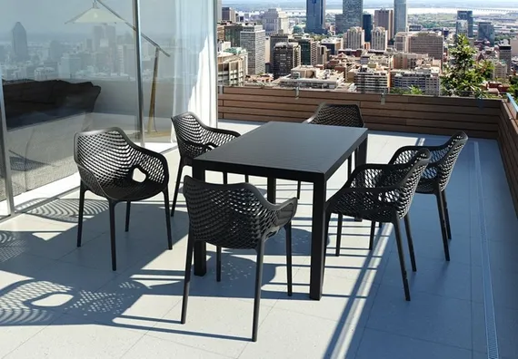 Уличное кресло Air XL черное