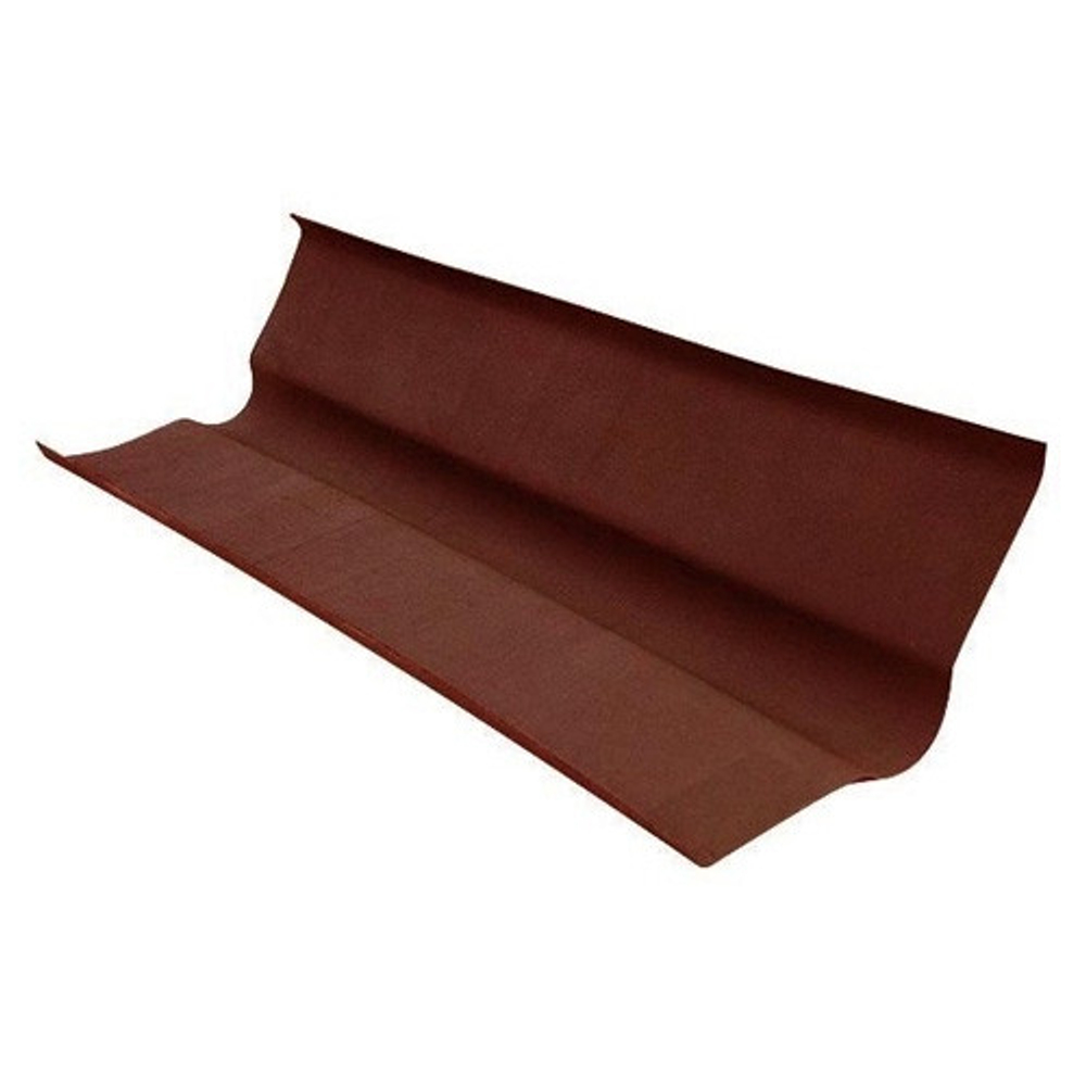 Ендова верхняя Ондулин 1000х360 мм коричневая резка