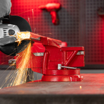 Тиски слесарные, 100 мм, поворотные, с наковальней Matrix