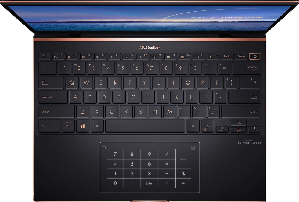 Ультрабук Asus ZenBook S UX393EA-HK001T 13.9"(3300x2200)IPS-уровня/ i7-1165G7(2.8ГГц)/ 16Гб/ 1Тб SSD/ Iris Plus Graphics/ Win10 / Черный 90NB0S71-M00230