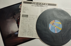 Винтажная виниловая пластинка LP Ozzy Osbourne Blizzard Of Ozz (Japan 1981)