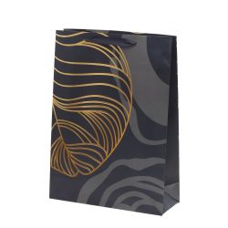 GAEM Пакет подарочный (бумага 210г/м2, блок микс12шт), L30 W11 H41 см, 4в.