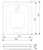 Портал межстеновой Long Window Max утепленный