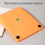 Калькулятор настольный DELI "М888" 12 разрядный, 202х159х31 мм, оранжевый