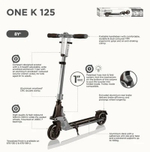 Самокат Globber One K 125 розовый