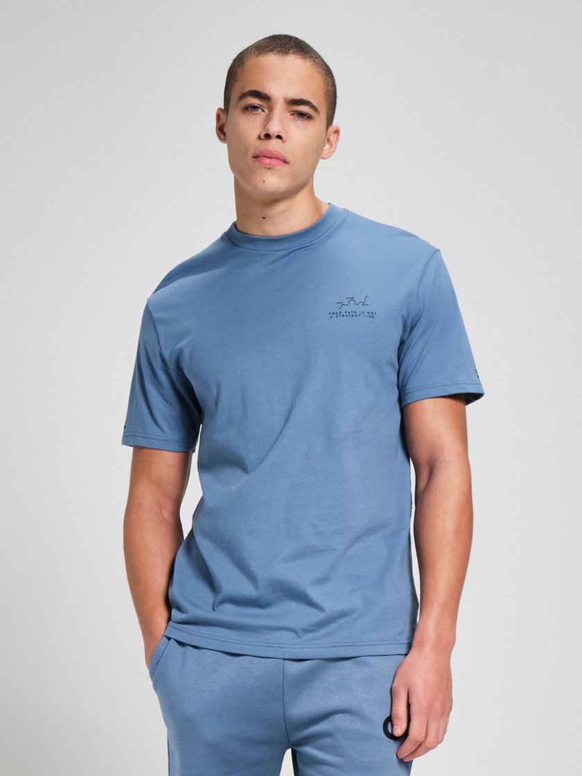 Футболка мужская ORIGINAL CREATOR PATH T-SHIRT, Светло-синий