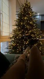 Елка с гирляндой встроенной «Elegance» Элеганс (Литая+пвх) 210 см / 2,1 м