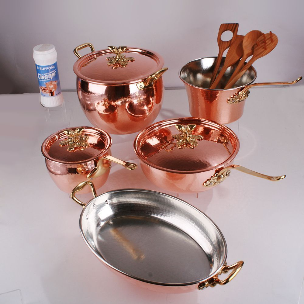 Кастрюля 5л Ruffoni Historia decor Италия детали