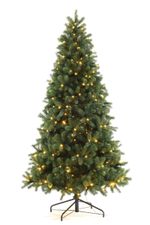 Елка с гирляндой встроенной «Русская Императрица» (Литая хвоя) 150 см / 1,5 м