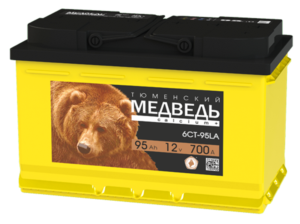 Тюменский медведь 6CT- 95 аккумулятор