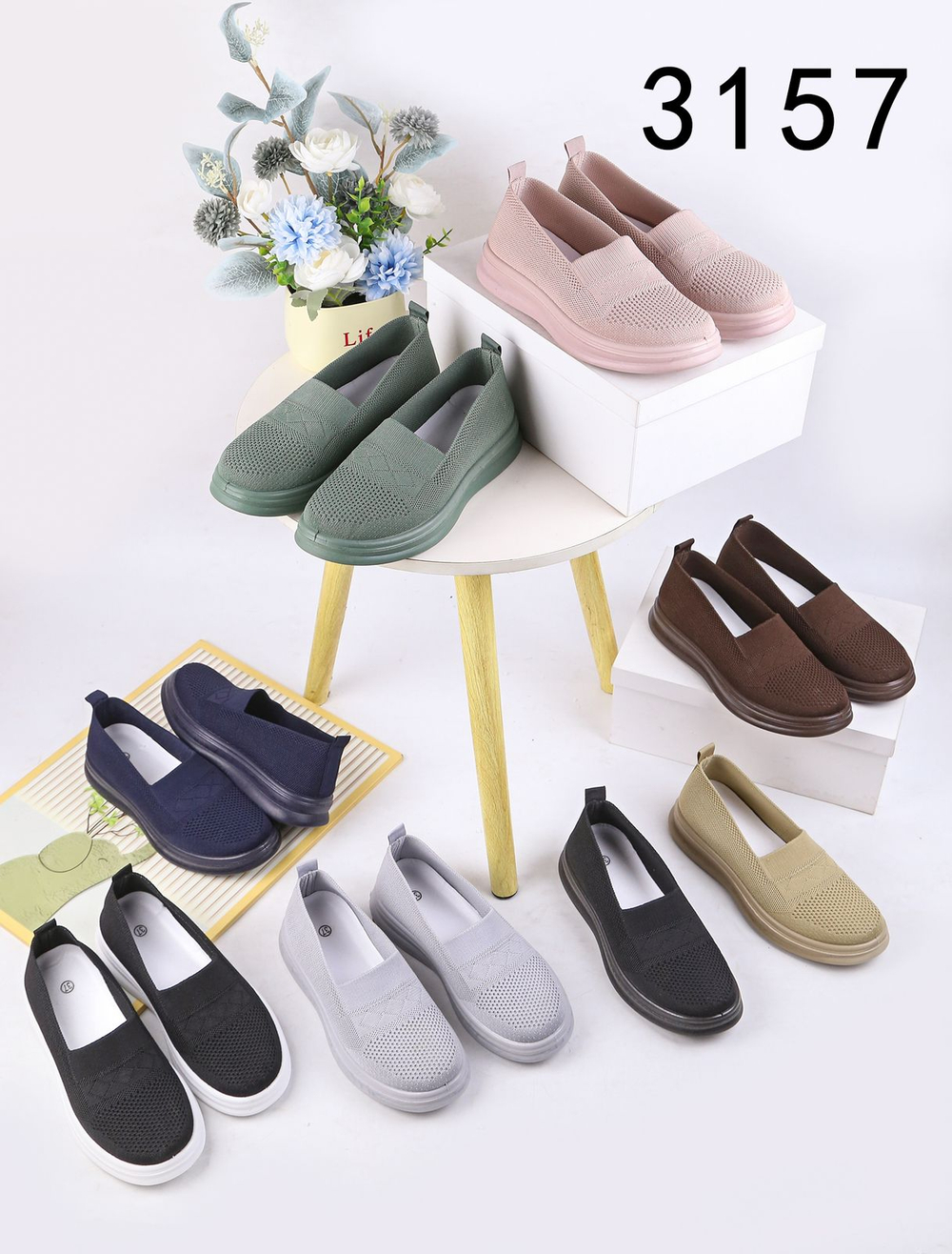 Кеды по 10 пар (36-41)р. / 3157