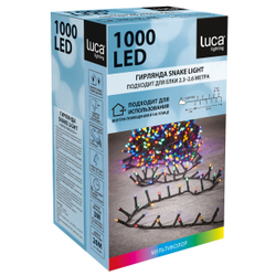 Гирлянда Snake light мультиколор 1000 LED Luca Lighting
