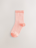 Носки хлопковые для девочки Next E99-474, 5 шт., Розовый, Голубой, Серый