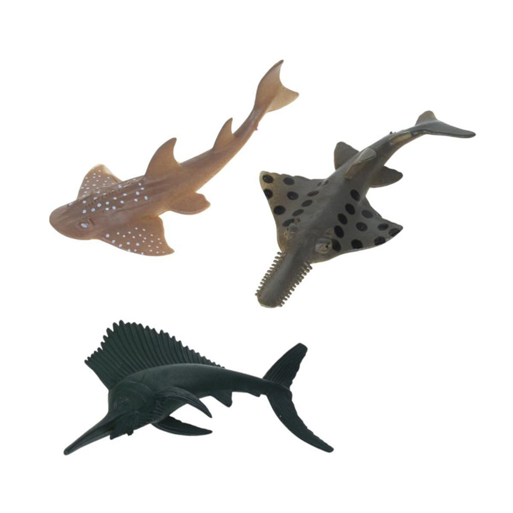 Набор рыб 12шт, пакет 555B-11