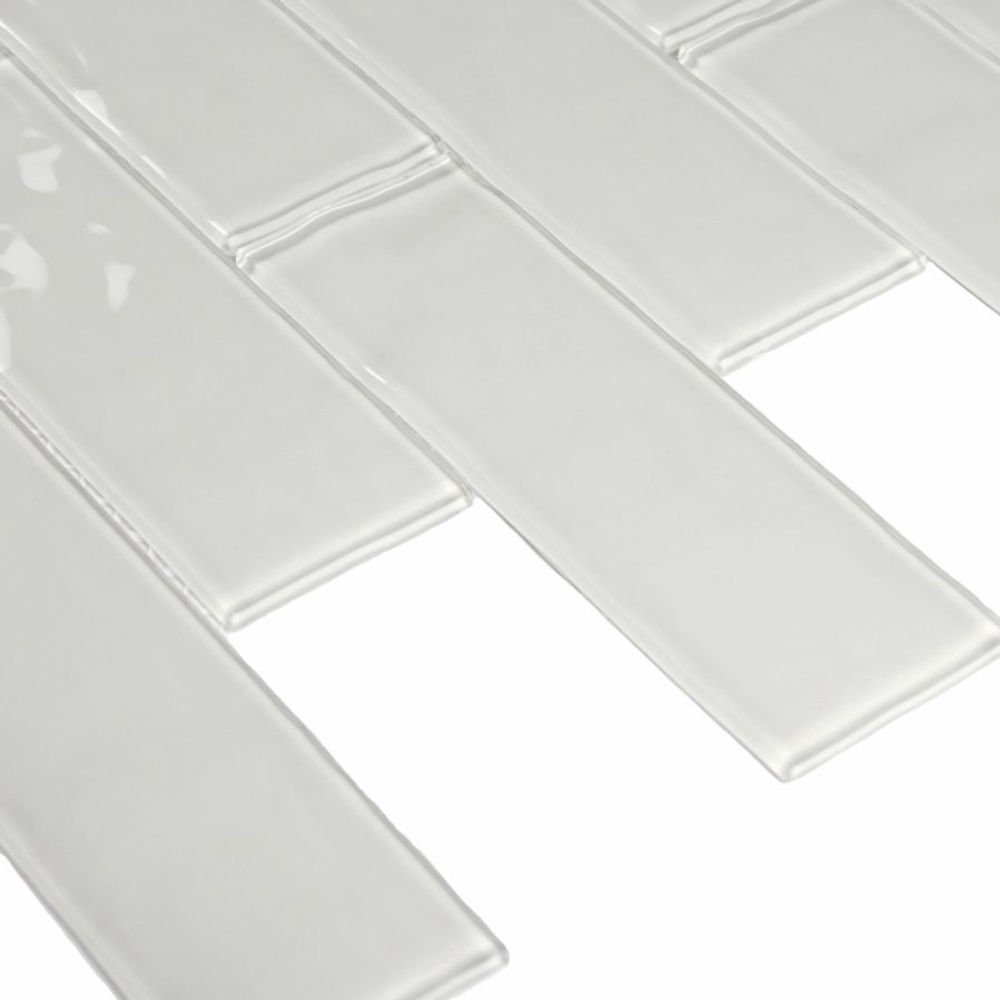 Мозаика стеклянная Rumba White/Румба белый (148х48) 300х300х4 мм