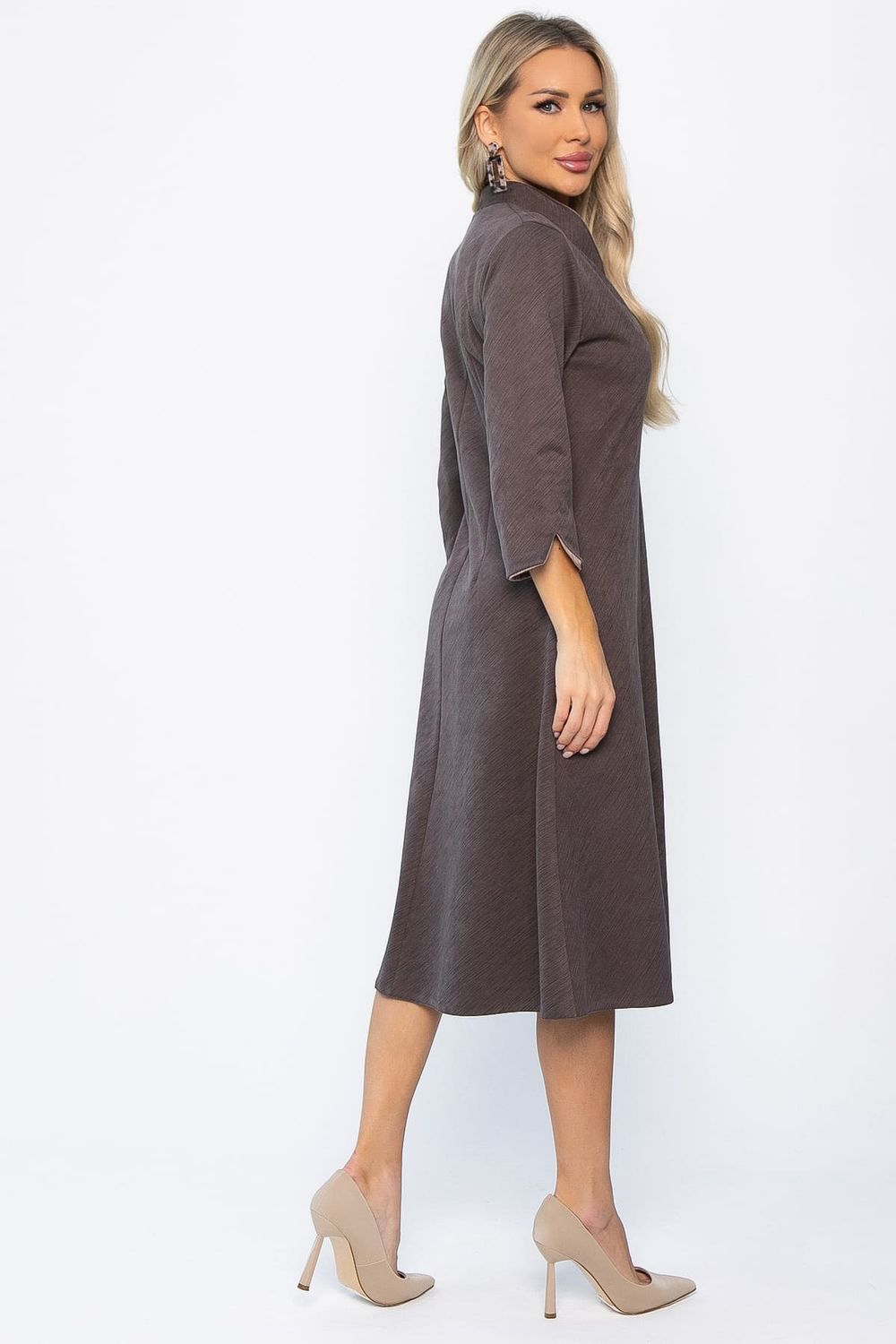 Платье трикотажное Дарьяна НЬЮ (горький шоколад) П14305-18М LT Collection