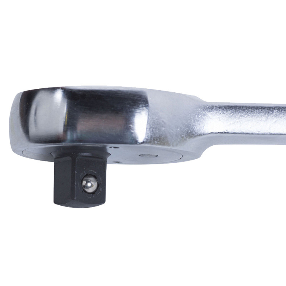 KING TONY (4779-10GR) Трещотка 1/2", 262 мм, 32 зубца, флажковая