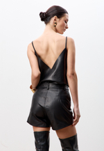 Кожаные шорты