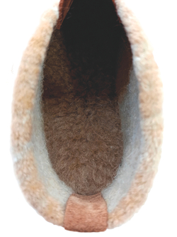 Ботинки меховые "Winter peach"