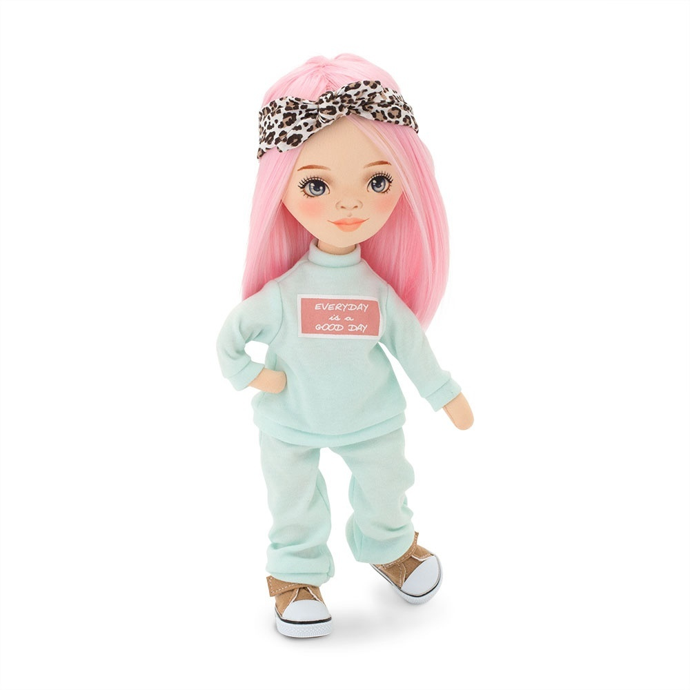 Кукла мягконабивная "Billie в спортином костюме мятного цвета" ORANGE TOYS Sweet Sisters