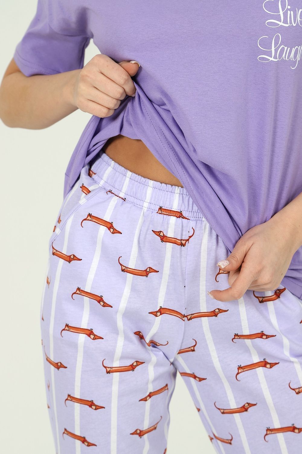 Костюм женский Таксы-2 Виотекс ЛИЛОВЫЙ